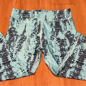 Under Armour Teal and Black Leggings